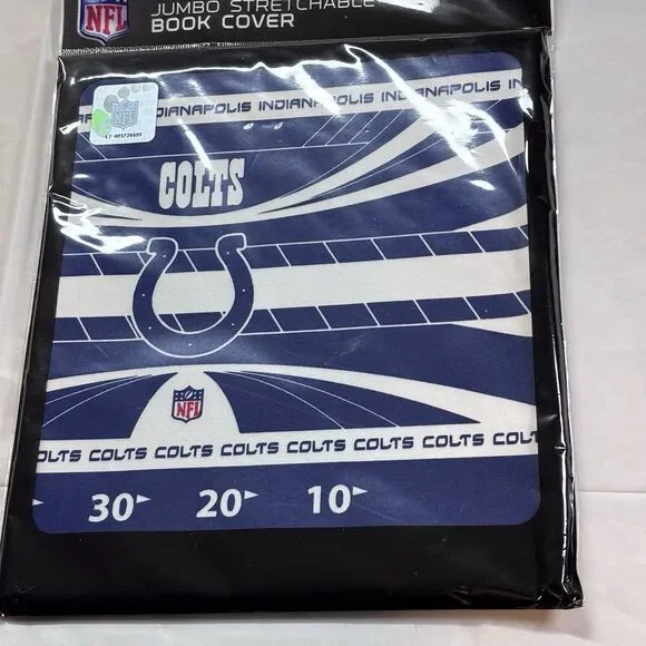 It's Academic, NFL & Vtg Book Sox Stretchable Shrink to Fit Book Covers lot of 5 - Picture 10 of 14